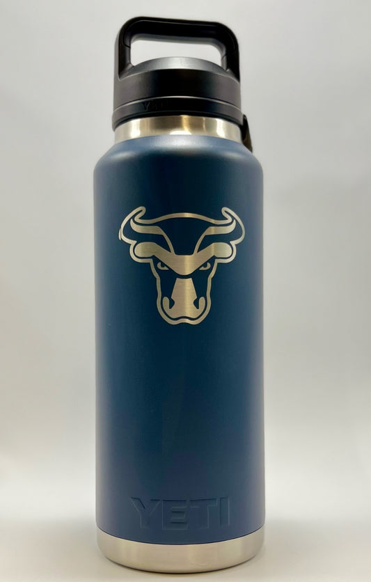 Bulls 46oz YETI with chug lid