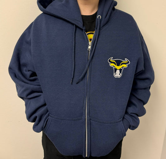 Burlington Bulls Zip-up Hoodie