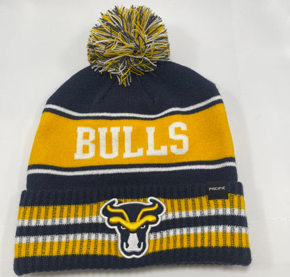 Bulls Navy & Yellow Toque