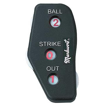 Plate Umpire Set (Ball Bag, Indicator & Brush)