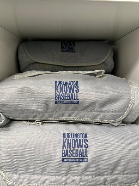 Burlington Knows Baseball Bleacher Blanket