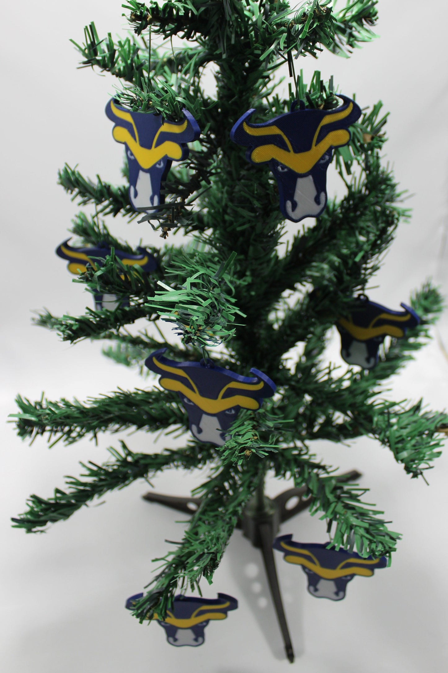 Burlington Bulls Christmas Ornament